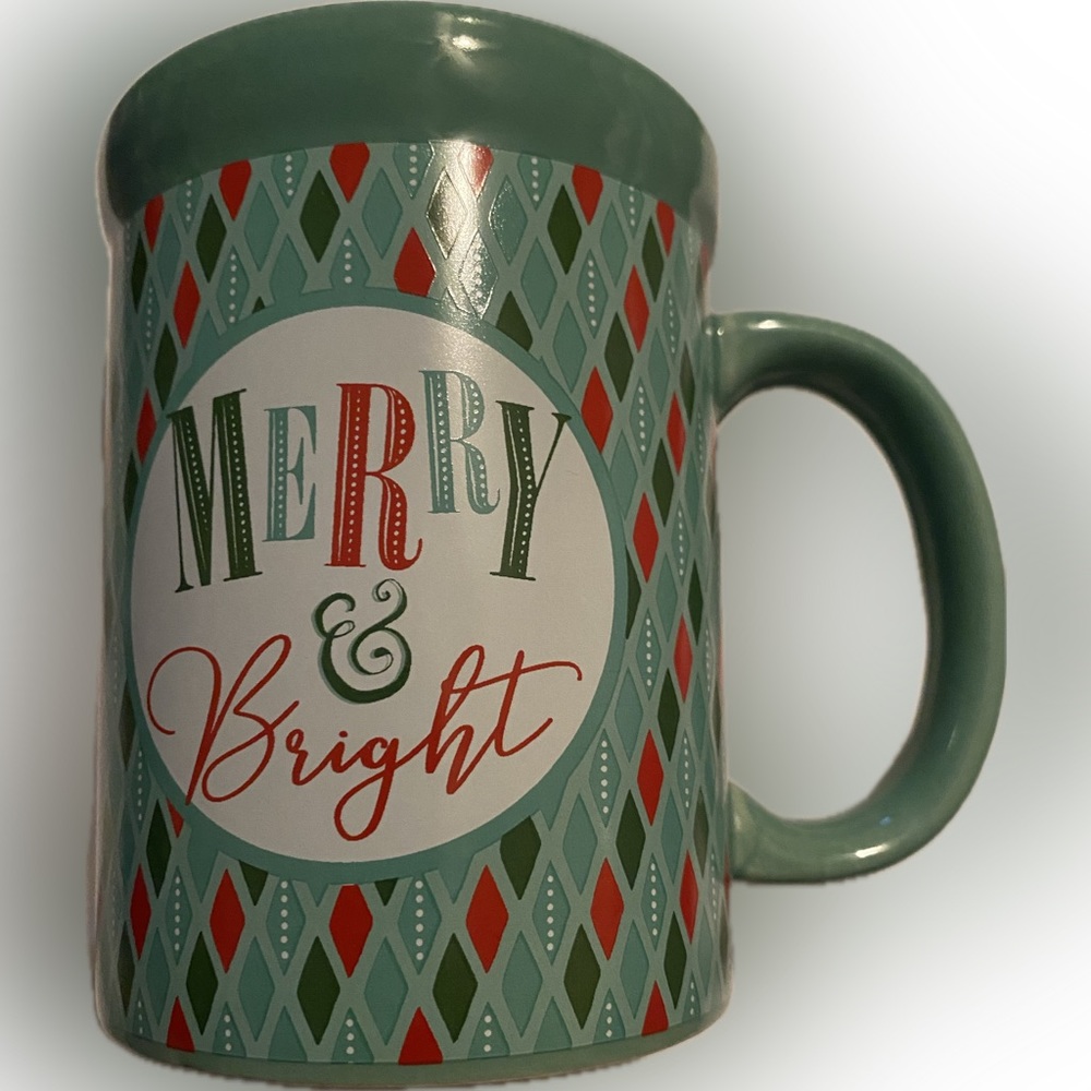 New merry and bright mug